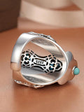 China-Chic Sky Pearl Rotating Ring for Men