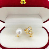 14k Gold Filled Butterfly Pearl Ring for Women
