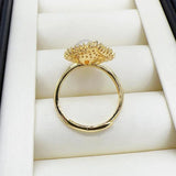 Arrival Pearl Ring 14K Filled Freshwater Pearl Heart-shaped Wedding Ring