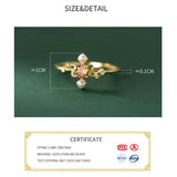 925 Silver Zircon Pearl Cross Ring Women Jewelry