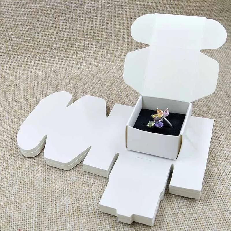 DIY Paper Jewelry Box with Earring Card Inserts 20pcs