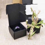 DIY Paper Jewelry Box with Earring Card Inserts 20pcs