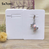 Jewelry Display Cards for Hairpin Lobster Clasp 5x7cm