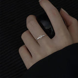 925 Silver Heart Ring with CZ Band for Gift Party