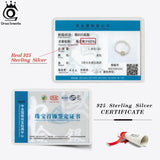 925 Silver Adjustable Pearl Rings with CZ for Women GPR06
