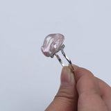18-19mm Purple Baroque Pearl Ring