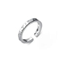 925 Silver Open Irregular Rings For Women