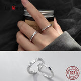 925 Silver Open Irregular Rings For Women