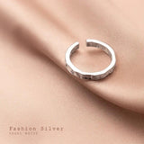 925 Silver Open Irregular Rings For Women