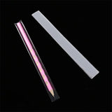 200pcs Cellophane Top Open Bag Small Long Jewelry Gift Packaging
