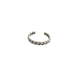 925 Silver Freshwater Pearl Open Rings Vintage Style Women