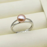 Freshwater Pearl Adjustable Ring Women's Jewelry