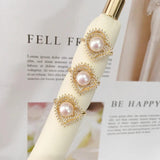 Freshwater Pearl Heart-shaped Wedding Ring 14K Plated
