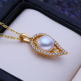 8-9mm Freshwater Pearl Pendant Necklace for Women