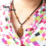 Tiger's Eye Zodiac Pendant Amulet Jewelry Handicraft Gift
