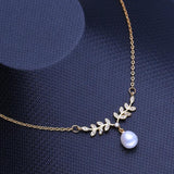 Freshwater Pearl Necklace Pendant Wedding Jewelry