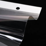 200pcs Transparent Hanging Hole Plastic Bags Self-adhesive Packaging Bags