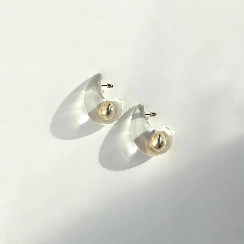 Kashmir Copper Pearl Water Drop Earrings for Women