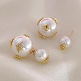Little Bee Earrings Charming Women's Pearl Jewelry