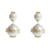 Little Bee Earrings Charming Women's Pearl Jewelry