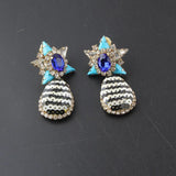 Shourouk Crystal Pearl Earring Statement Shourouk Earrings For Women Jewelry