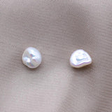 Baroque Freshwater Pearl Earrings for Women 5mm
