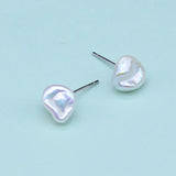 Baroque Freshwater Pearl Earrings for Women 5mm