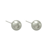 Gray Pearl Earrings Women Jewelry Boho French Silver Star Girl Accessories