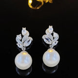 Arrival Blossoms Pearl Earrings Anniversary Gift E1004