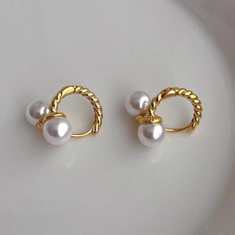 Simulated Pearl Earrings Women Party Accessories