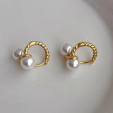 Simulated Pearl Earrings Women Party Accessories