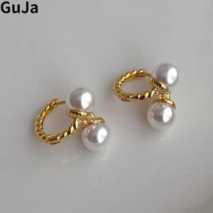 Simulated Pearl Earrings Women Party Accessories
