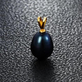 8-9mm Freshwater Pearl Rabbit Pendant 925 Sterling Silver