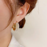 Elegant Light Pearl Earrings for Women - Wedding Party Jewelry