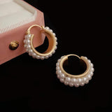 Elegant Light Pearl Earrings for Women - Wedding Party Jewelry