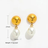 High End PVD No Fade Stainless Steel Earrings
