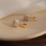 French Sugar 3D Pearl Earrings for Women