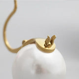 French Pearl Earrings Studs Accessory