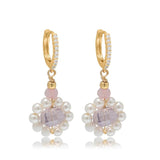 Hoop Jewelry For Women Pearl Drop Earring Tassel Stud