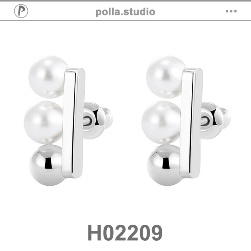 Minimalist Pearl Earrings French Style Stud Ear Jewelry