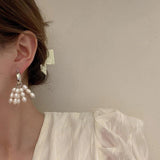 Freshwater Pearls Hoop Earrings Barque Stylish Tassel Earrings