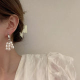 Freshwater Pearls Hoop Earrings Barque Stylish Tassel Earrings