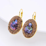 Baroque Pearl Hoop Earrings for Women Classic Natural Girls Versatile Jewelry