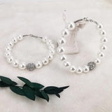 Pearl Beads Hoop Earring Europe and America for Women Girls
