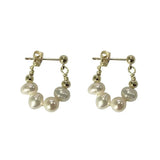 Pearl Beads Women Earrings Wedding Charm Stud Earring