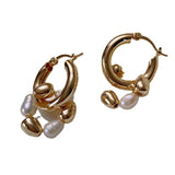 Bilandi Pearl Drop Earrings for Women - Elegant Party Gift