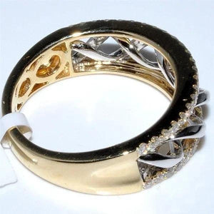 Real 14K 2 Carat Diamond Rings for Women Anillos Bague Bijoux Femme