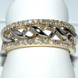 Real 14K 2 Carat Diamond Rings for Women Anillos Bague Bijoux Femme