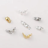 10-Piece Set Gold-Plated Copper Clips for DIY Jewelry Necklace Pendant