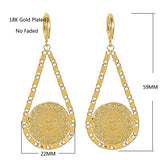 Arab Money Sign Allah Earring Middle Eastern Jewelry